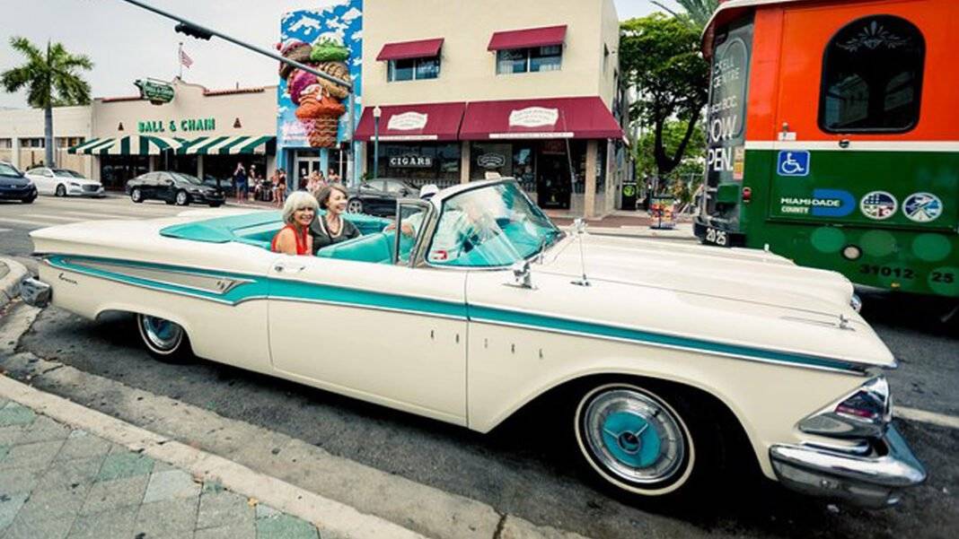 Miami City Tour in an Antique Car