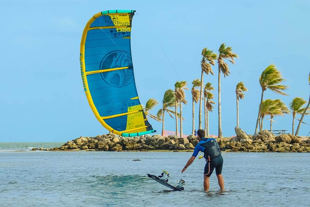 kiteboarding spots in Miami