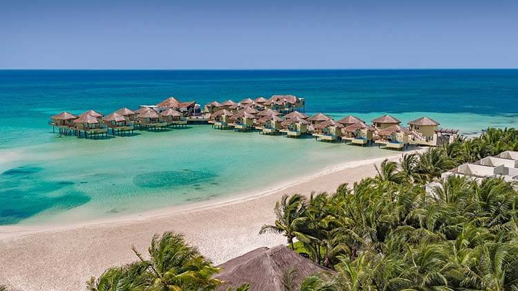 caribbean overwater bungalows