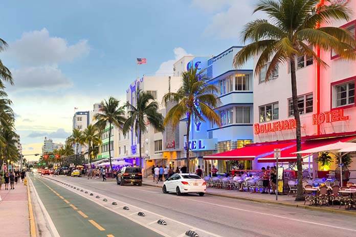 Famous Places in South Beach Miami